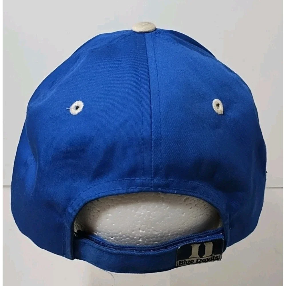 NCAA Duke Blue Devils University Basketball Adult Strapback Hat Royal Blue‎